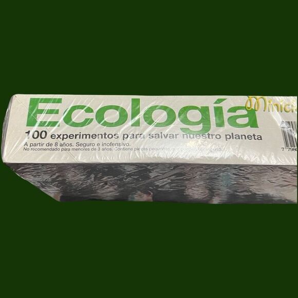 NIB Ecology 100 experiments to save our planet) Ecologias 100 experimentos - Picture 2 of 4